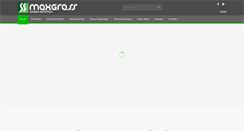 Desktop Screenshot of maxgrass.com.br